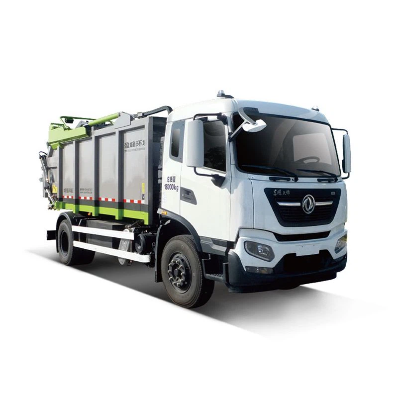 Camión compactador de basura sin fugas