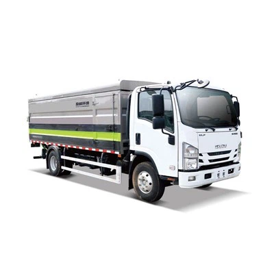 Camión de basura contenedor