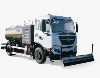 Camión de limpieza de alta presión